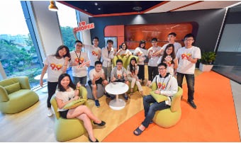 Đội ngũ Shopee trong ngày 9.9