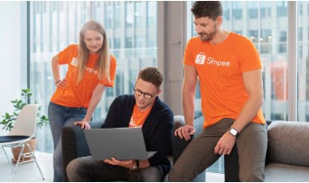 Nhân viên Shopee tại thị trường mới